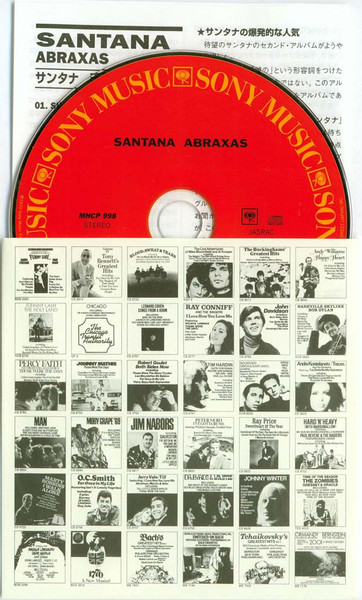 Santana - Abraxas [réplica mini LP capa dupla] (CD novo) | Tracks Rio